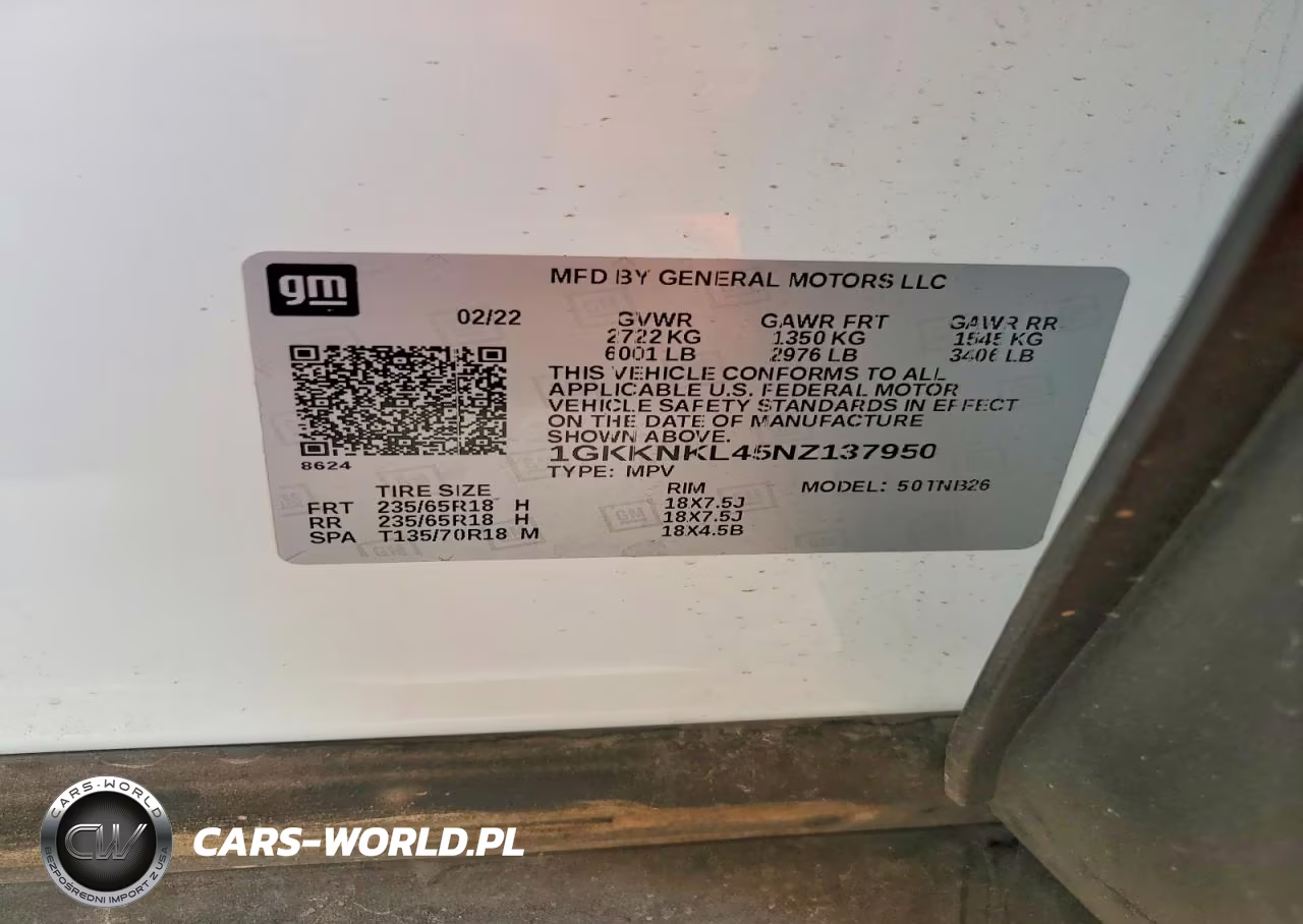 2022 GMC Acadia Sle VIN:1GKKNKL45NZ137950 - 14