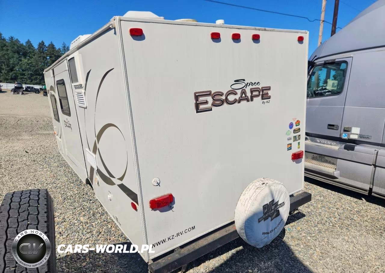 2012 Kz Escape Spree Camper VIN:4EZTA1916C8071784 - 3