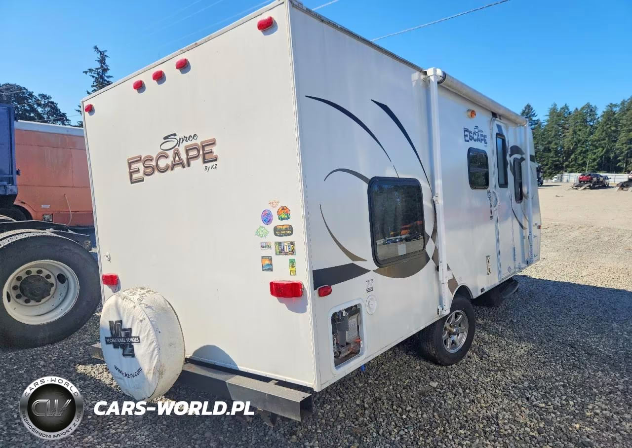 2012 Kz Escape Spree Camper VIN:4EZTA1916C8071784 - 4