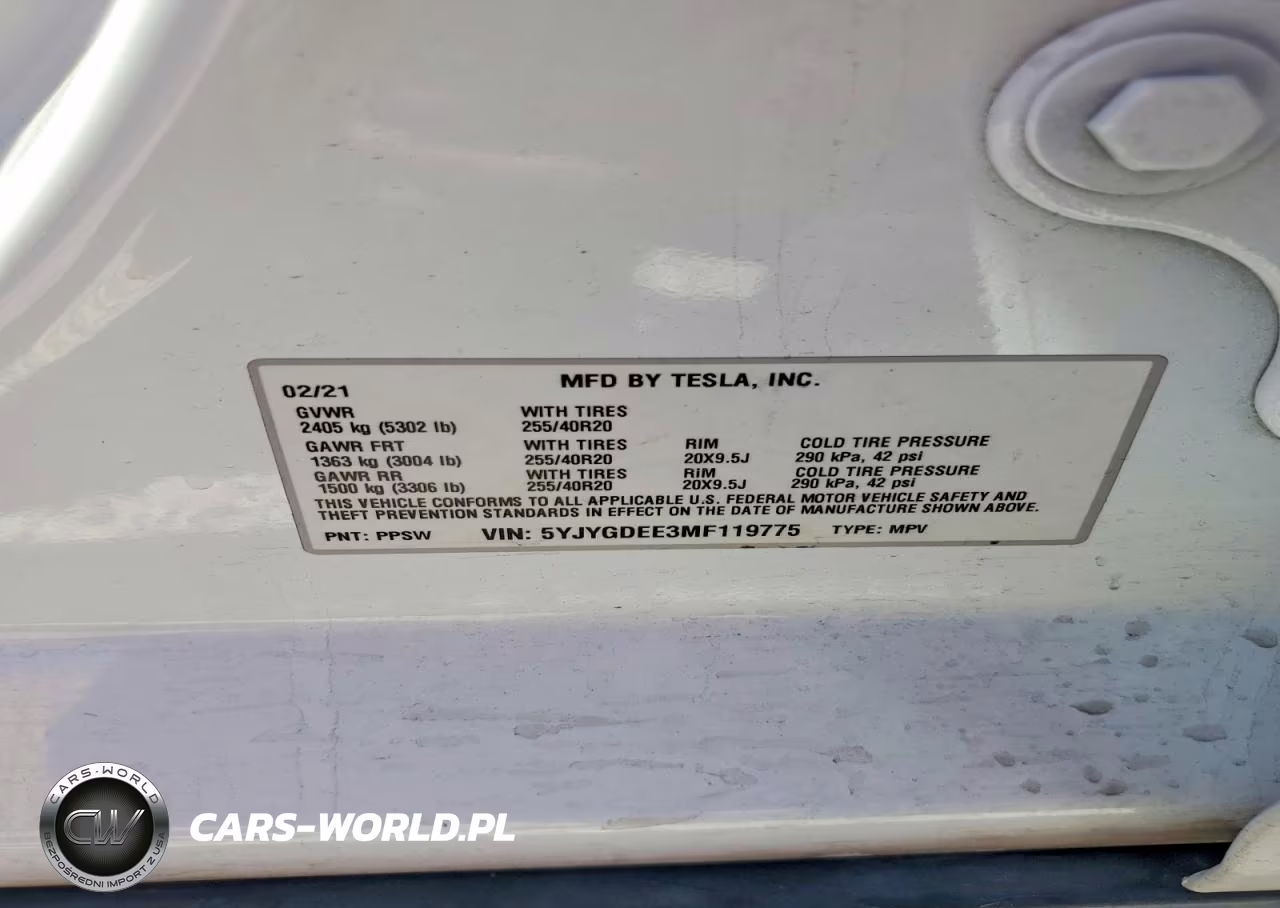 2021 Tesla Model Y VIN:5YJYGDEE3MF119775 - 13