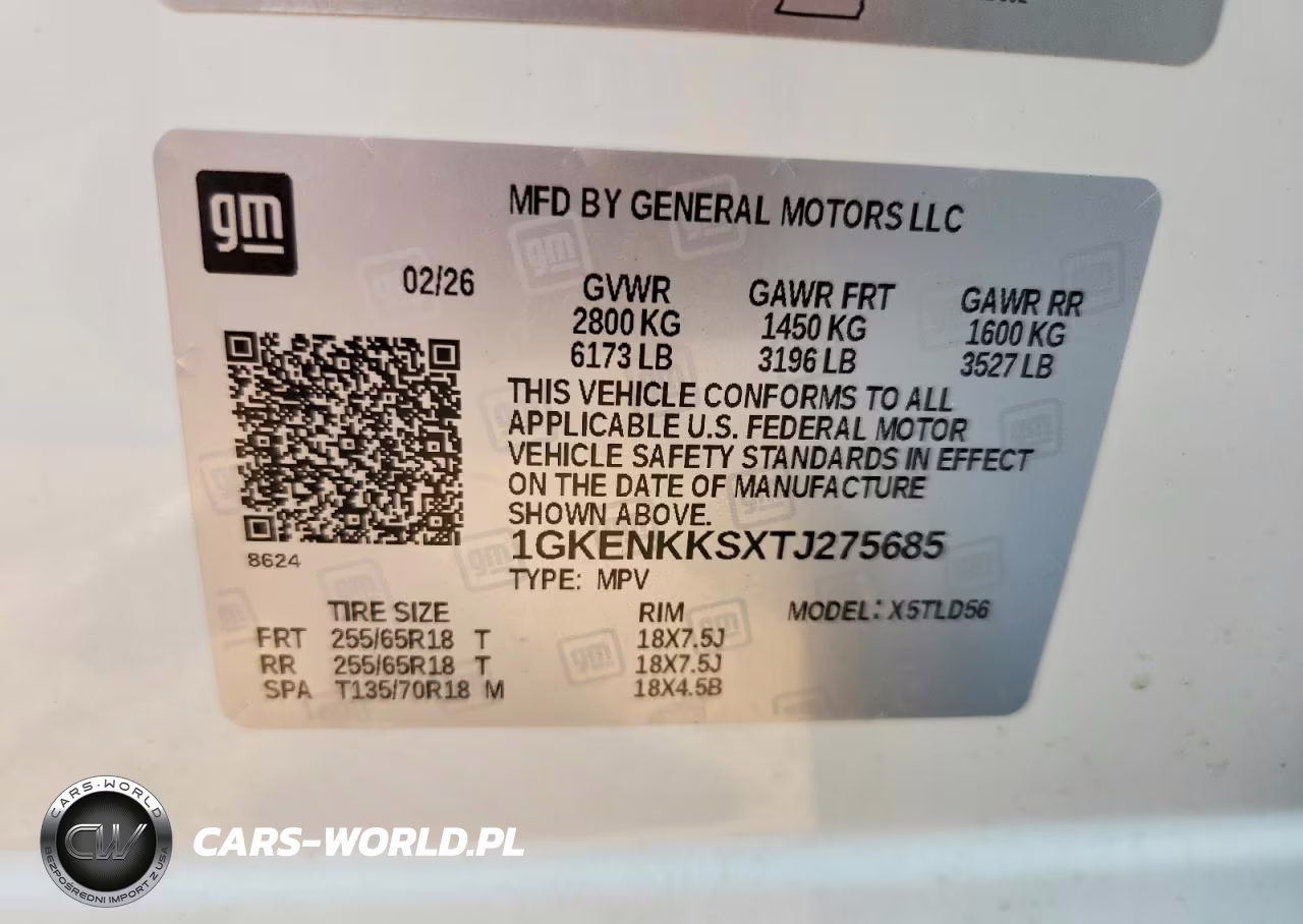 2026 GMC Acadia Elevation VIN:1GKENKKSXTJ275685 - 13