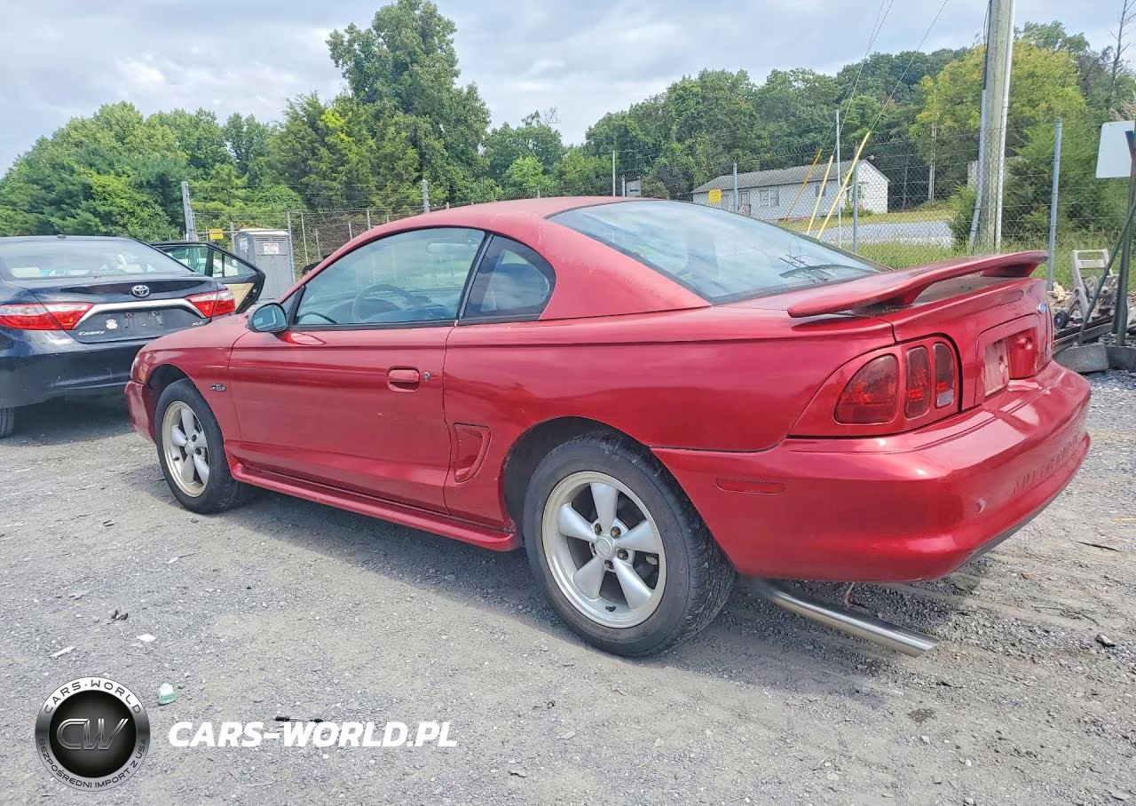 1996 Ford Mustang Gt VIN:1FALP42X4TF182030 - 2
