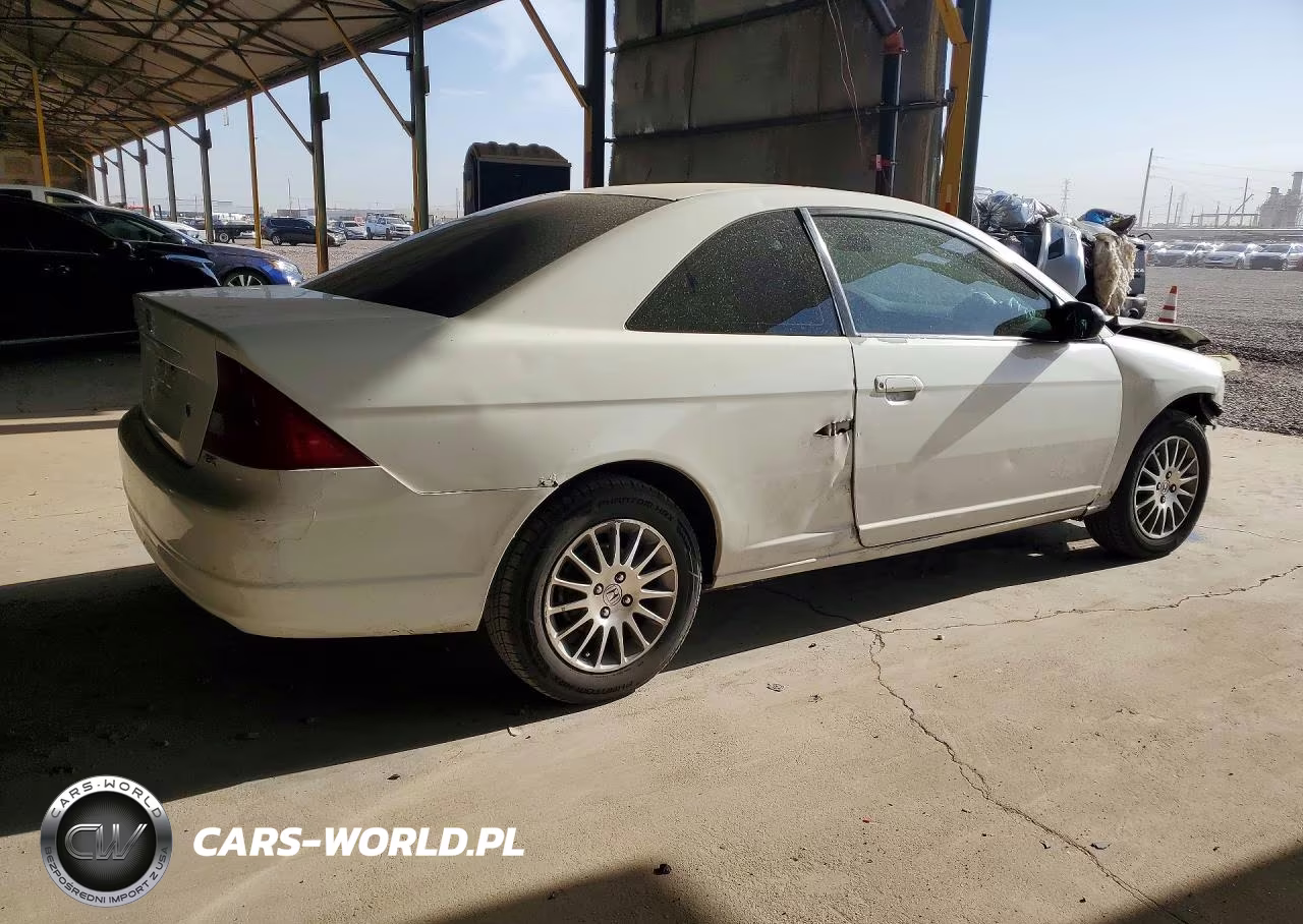 2001 Honda Civic Si VIN:1HGEM22901L123607 - 3