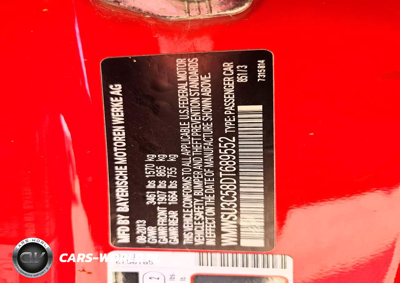 2013 Mini Cooper VIN:WMWSU3C58DT689552 - 12