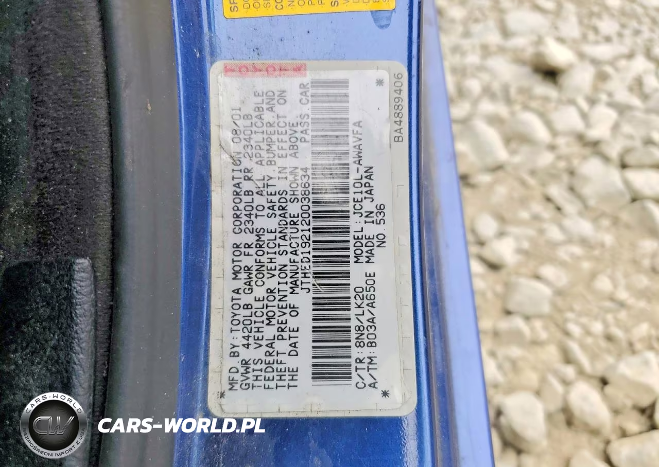 2002 Lexus Is 300 Sportcross VIN:JTHED192120038634 - 13