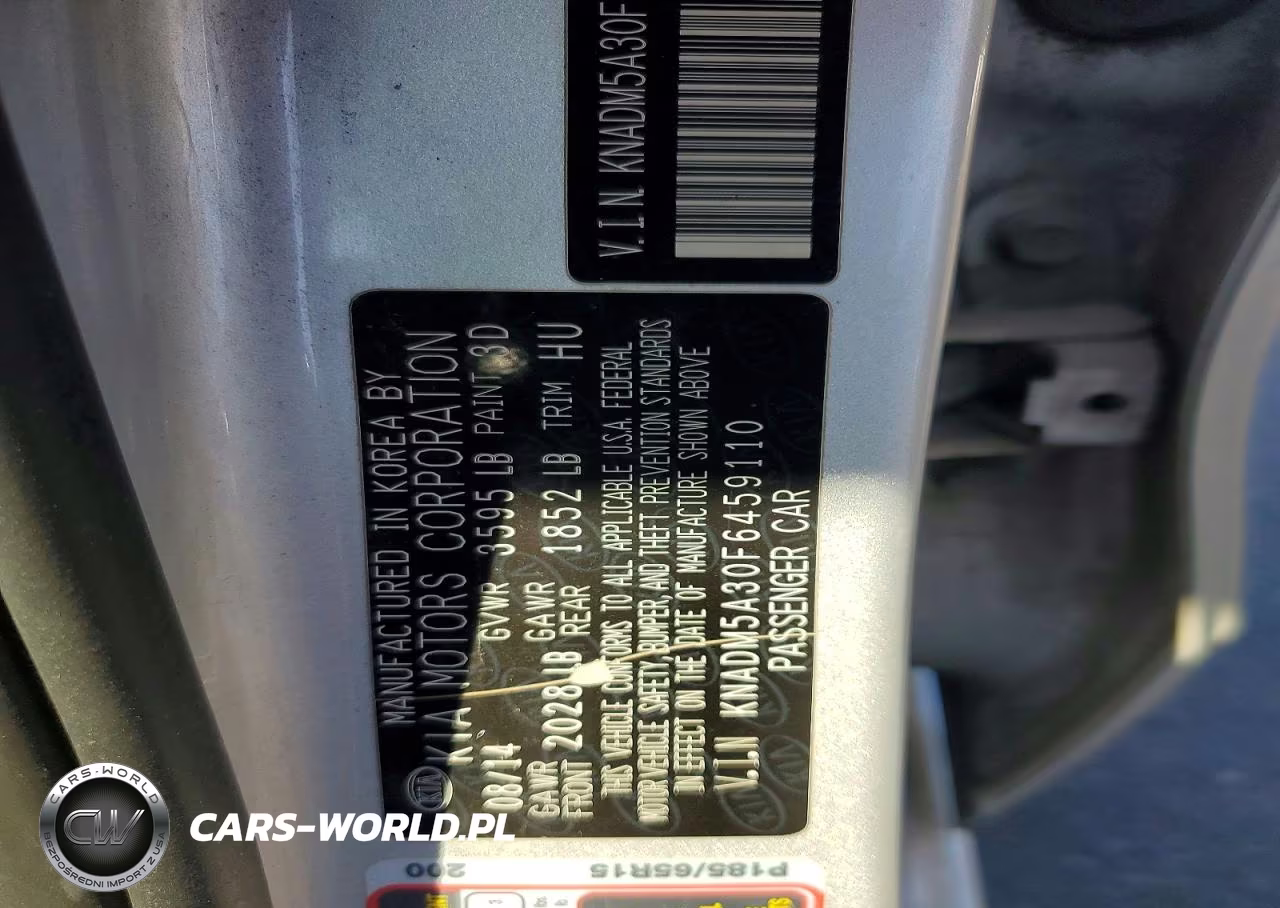 2015 Kia Rio Lx VIN:KNADM5A30F6459110 - 12