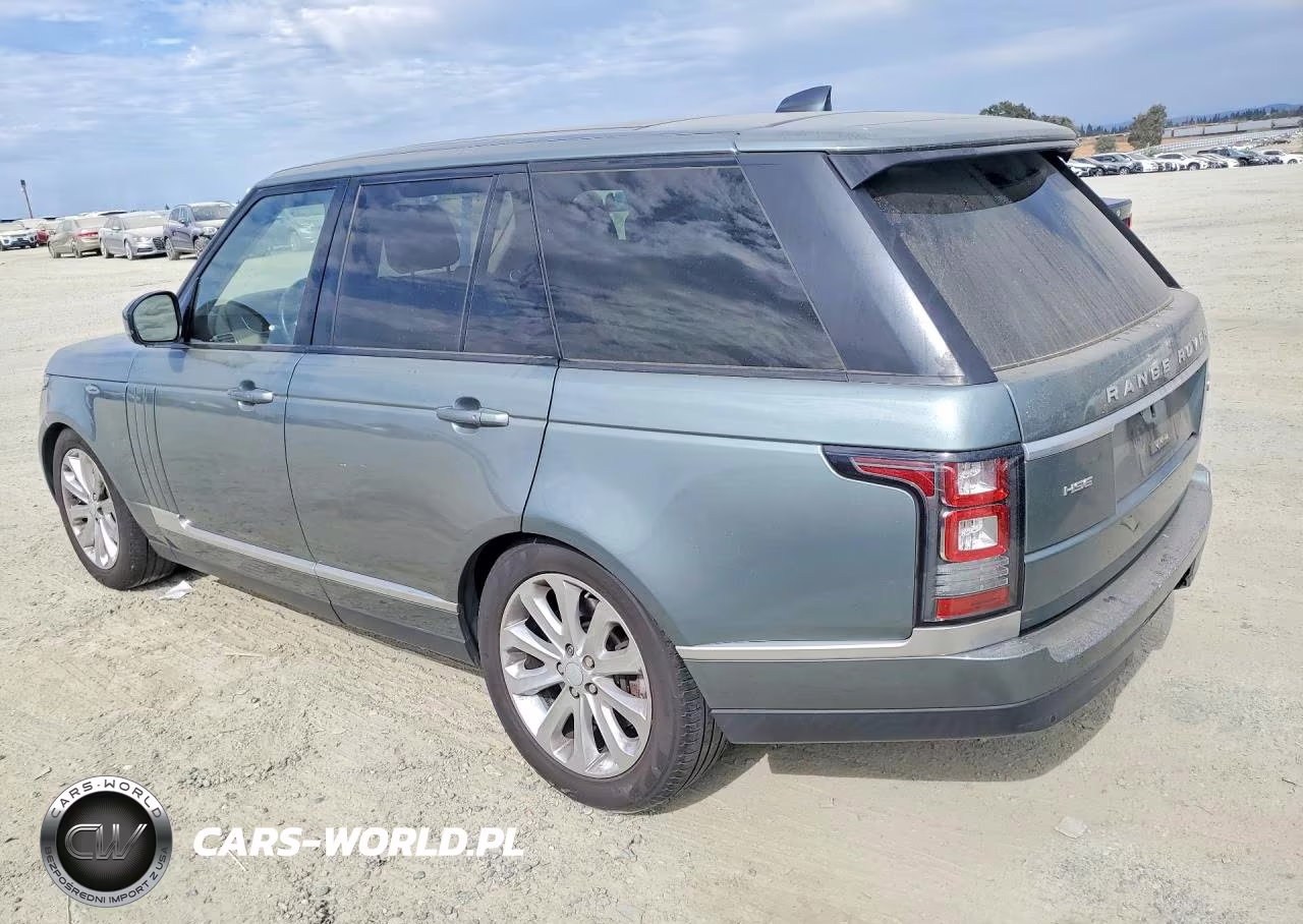 2017 Land Rover Range Rover Hse VIN:SALGS2FV2HA352048 - 2