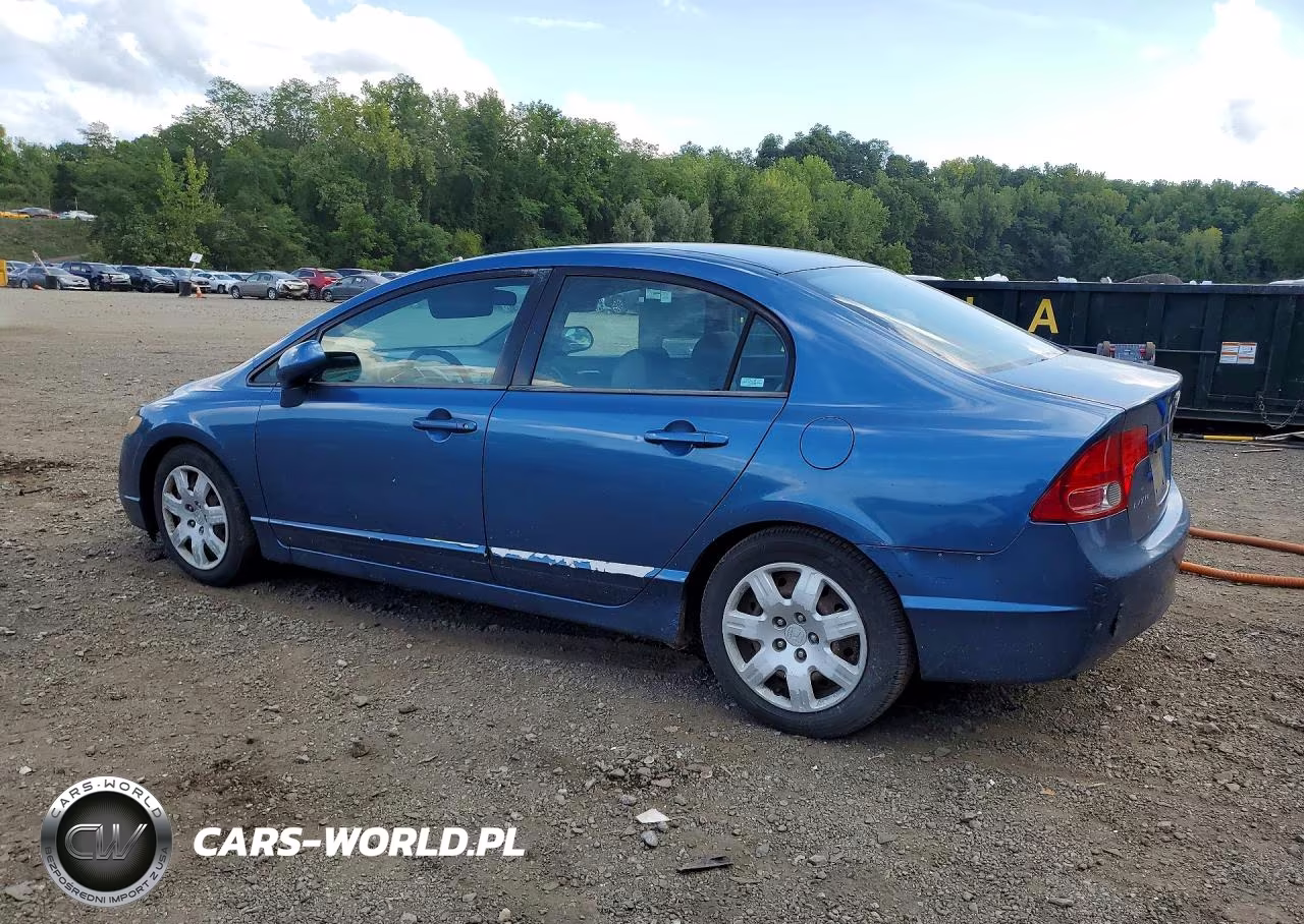 2006 Honda Civic Lx VIN:2HGFA16556H523049 - 2
