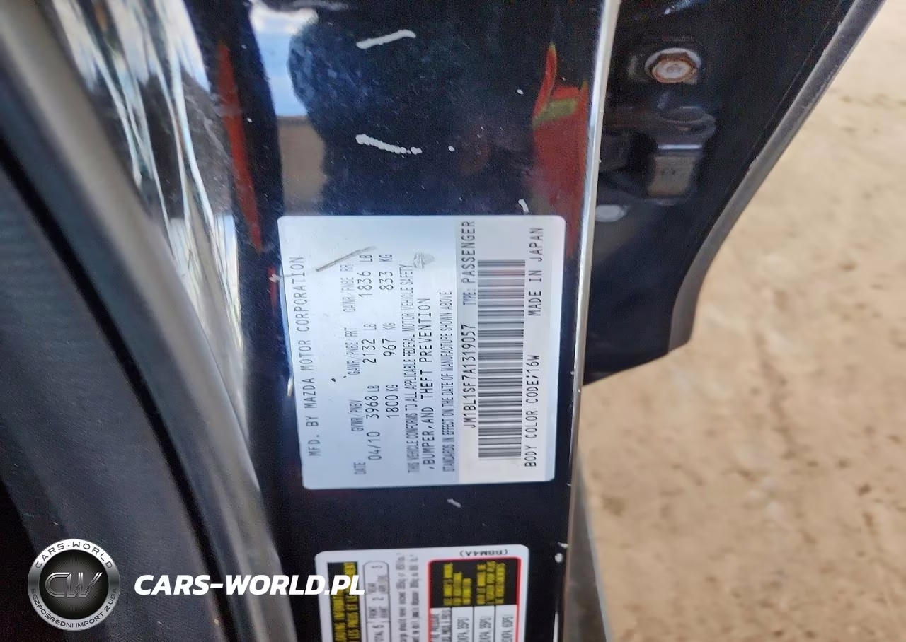 2010 Mazda 3 I VIN:JM1BL1SF7A1319057 - 12