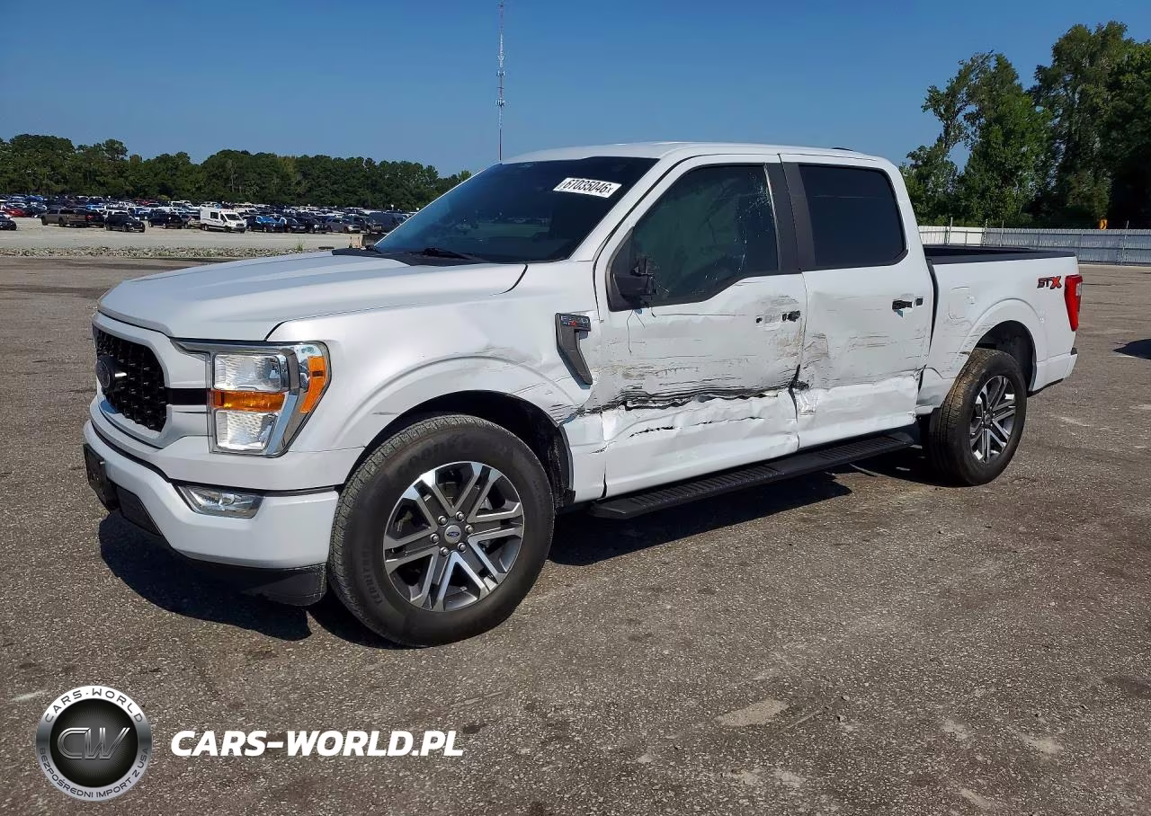 2022 Ford F150 Supercrew VIN:1FTEW1CP8NKD17443 - 1
