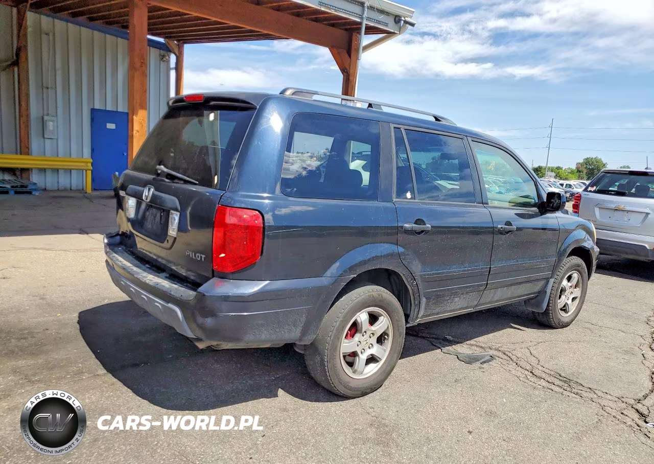 2005 Honda Pilot Ex VIN:2HKYF18455H553008 - 3
