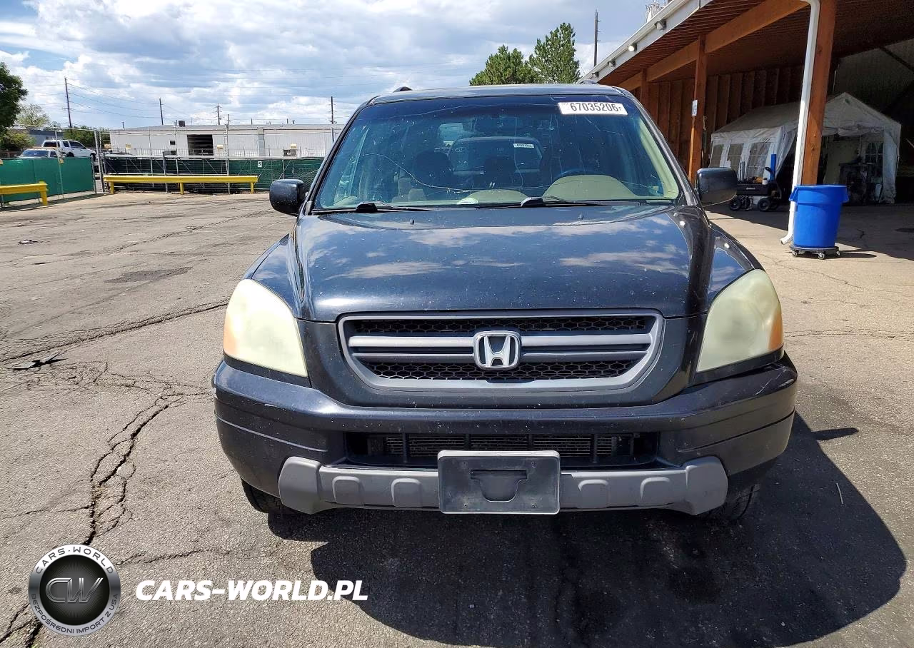 2005 Honda Pilot Ex VIN:2HKYF18455H553008 - 5