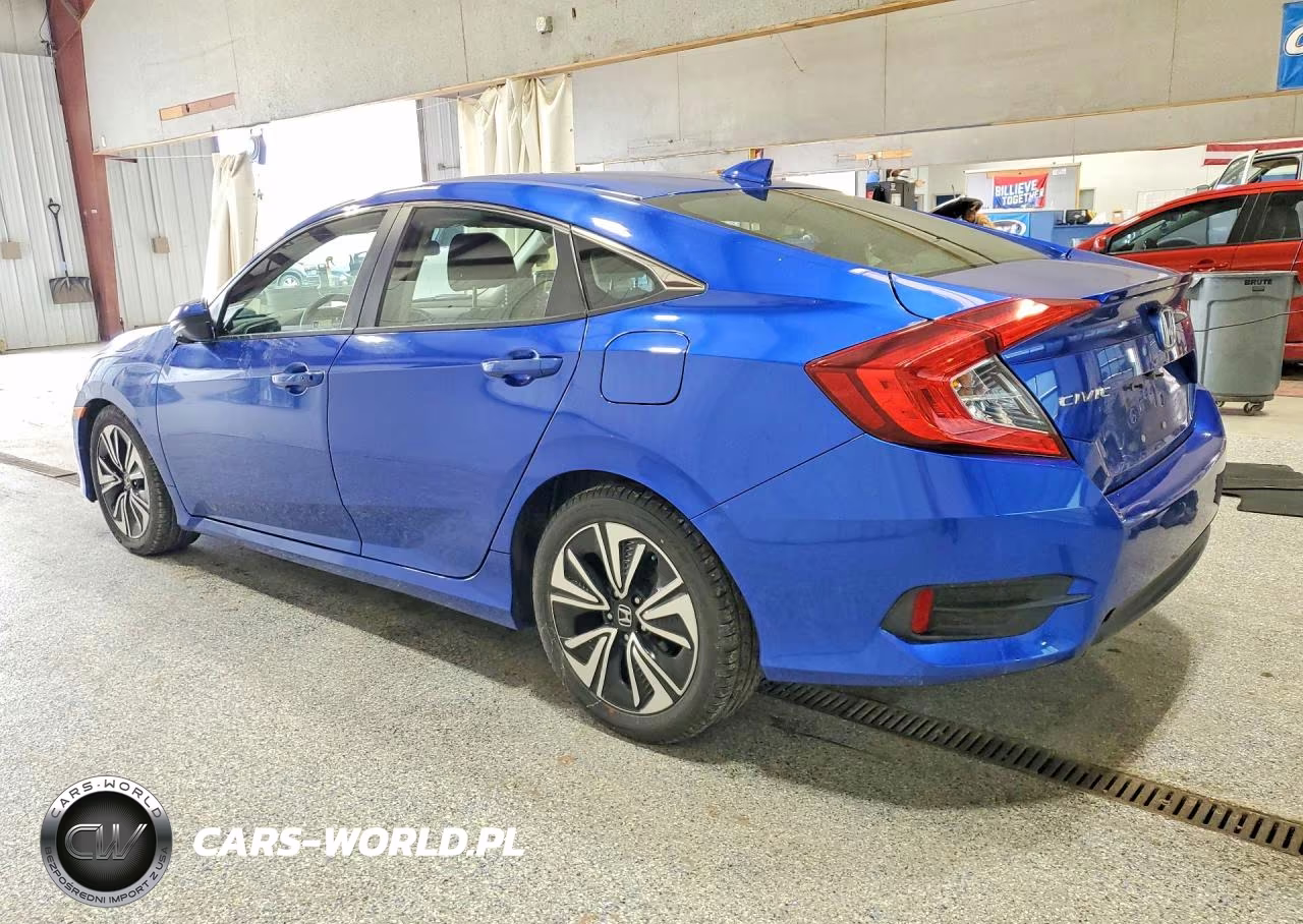 2018 Honda Civic Ex VIN:JHMFC1F31JX028678 - 2