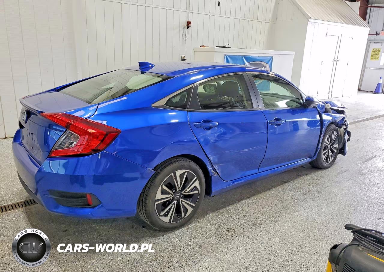 2018 Honda Civic Ex VIN:JHMFC1F31JX028678 - 3