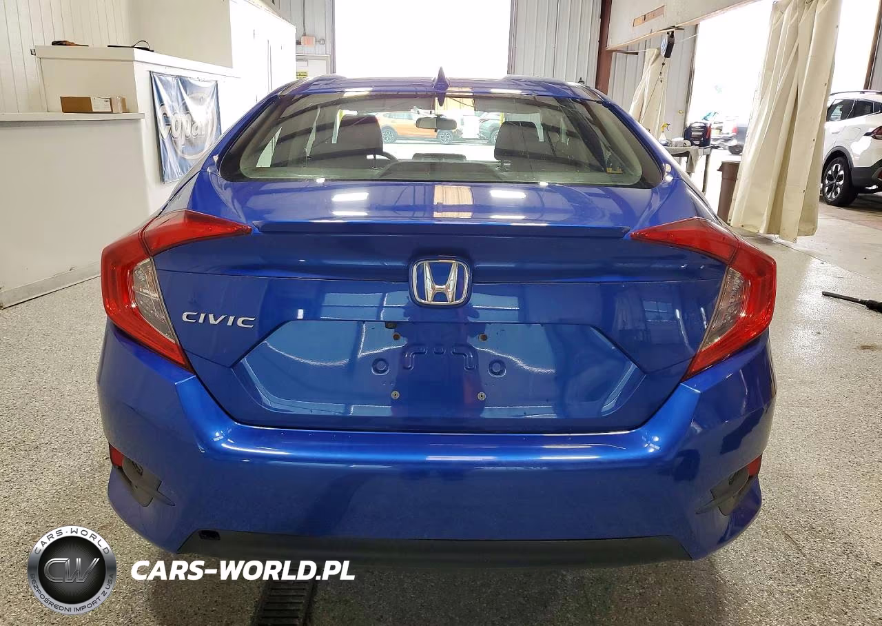 2018 Honda Civic Ex VIN:JHMFC1F31JX028678 - 6