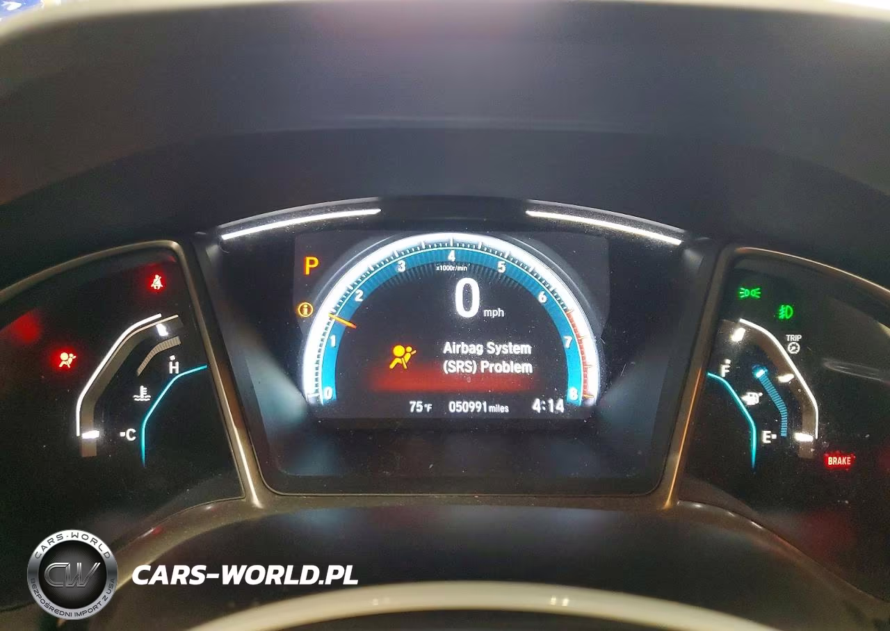 2018 Honda Civic Ex VIN:JHMFC1F31JX028678 - 9