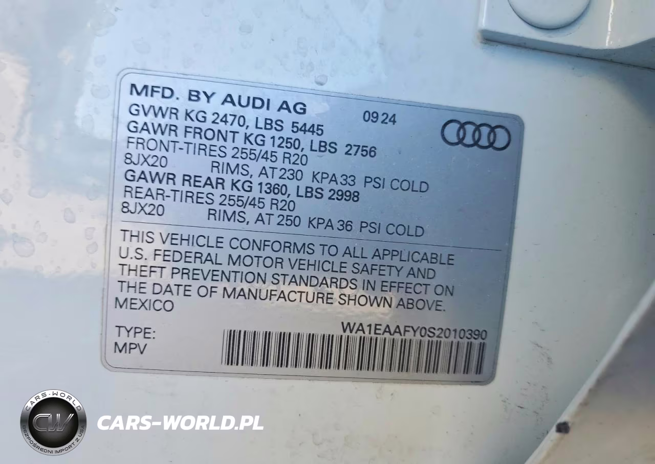 2025 Audi Q5 Premium Plus 45 VIN:WA1EAAFY0S2010390 - 14