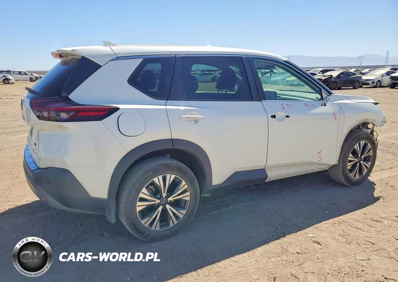 2022 Nissan Rogue Sv VIN:5N1BT3BA0NC691538 - 3
