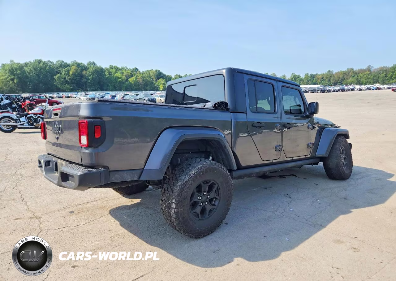 2021 Jeep Gladiator Sport VIN:1C6HJTAG3ML518595 - 3