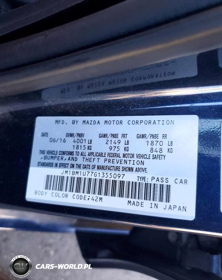 2016 Mazda 3 Sport VIN:JM1BM1U77G1355097 - 12