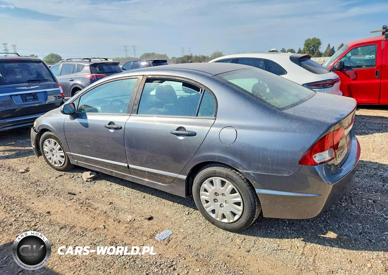 2010 Honda Civic Vp VIN:19XFA1F33AE040077 - 2