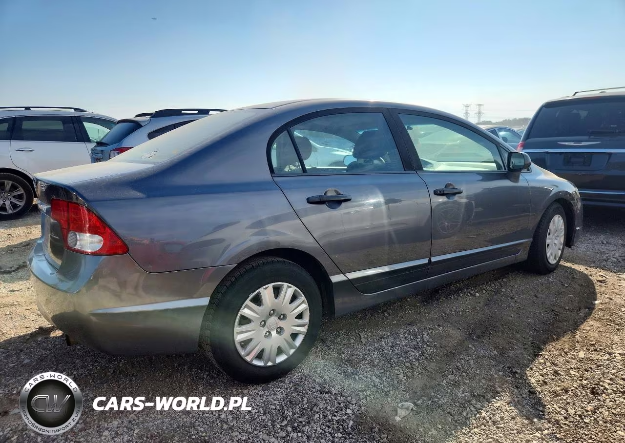 2010 Honda Civic Vp VIN:19XFA1F33AE040077 - 3