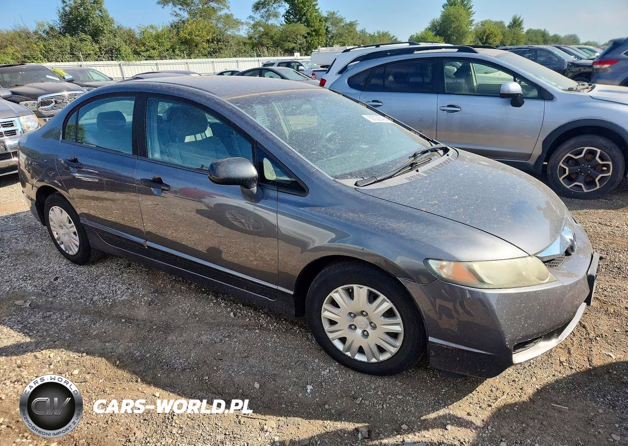 2010 Honda Civic Vp VIN:19XFA1F33AE040077 - 4