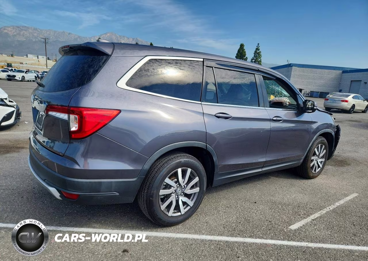 2020 Honda Pilot Ex VIN:5FNYF5H37LB026646 - 3