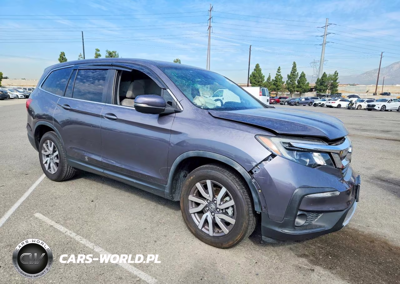 2020 Honda Pilot Ex VIN:5FNYF5H37LB026646 - 4