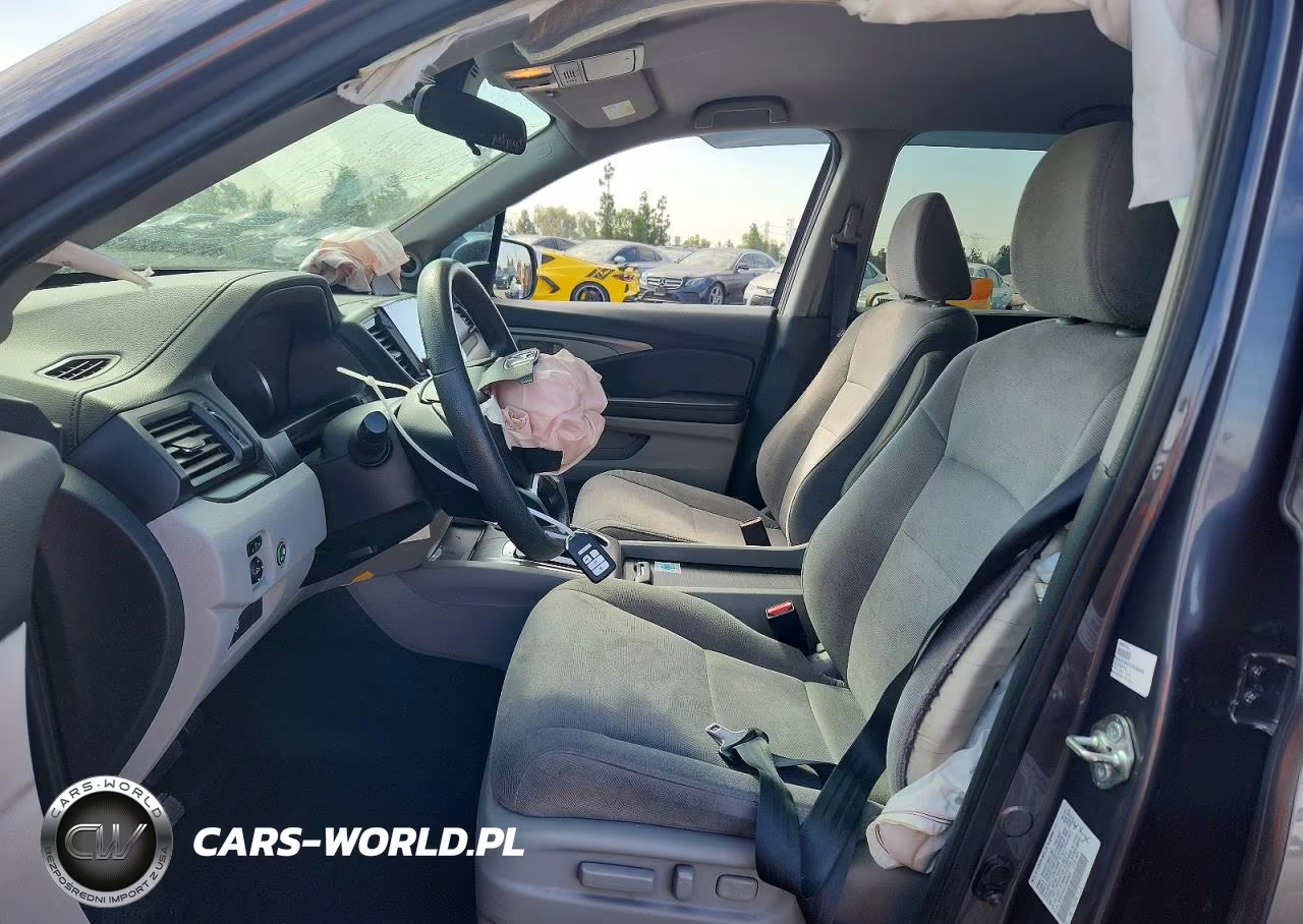 2020 Honda Pilot Ex VIN:5FNYF5H37LB026646 - 7