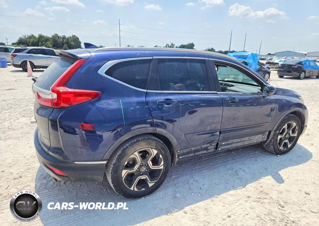 2017 Honda Cr-V Touring VIN:7FARW1H99HE028427 - 3