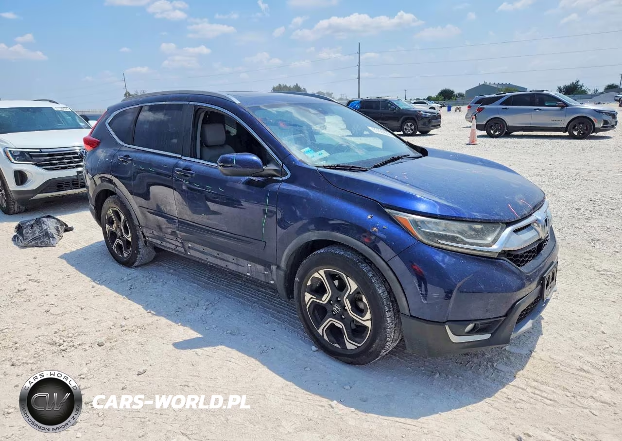 2017 Honda Cr-V Touring VIN:7FARW1H99HE028427 - 4
