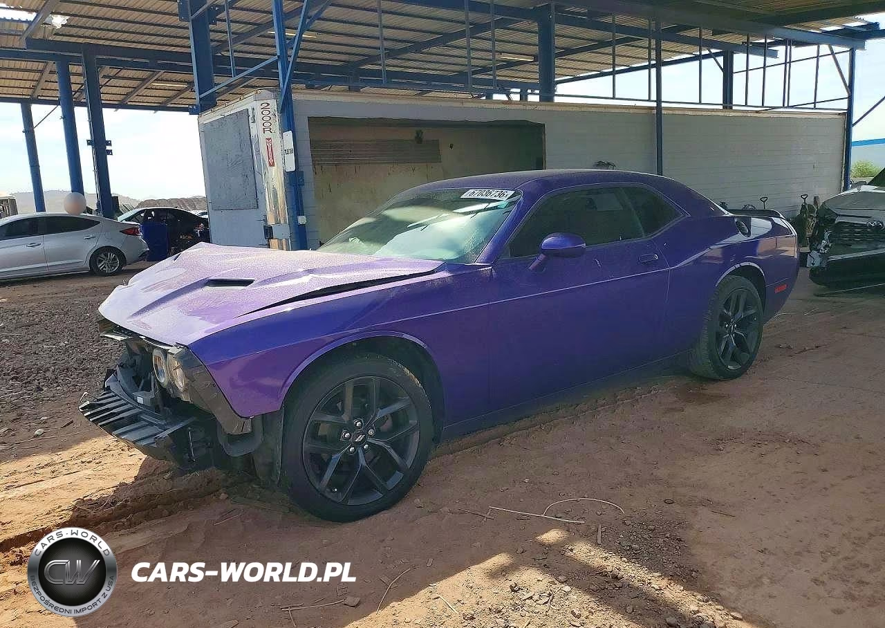 2019 Dodge Challenger Sxt VIN:2C3CDZAG7KH730637 - 1