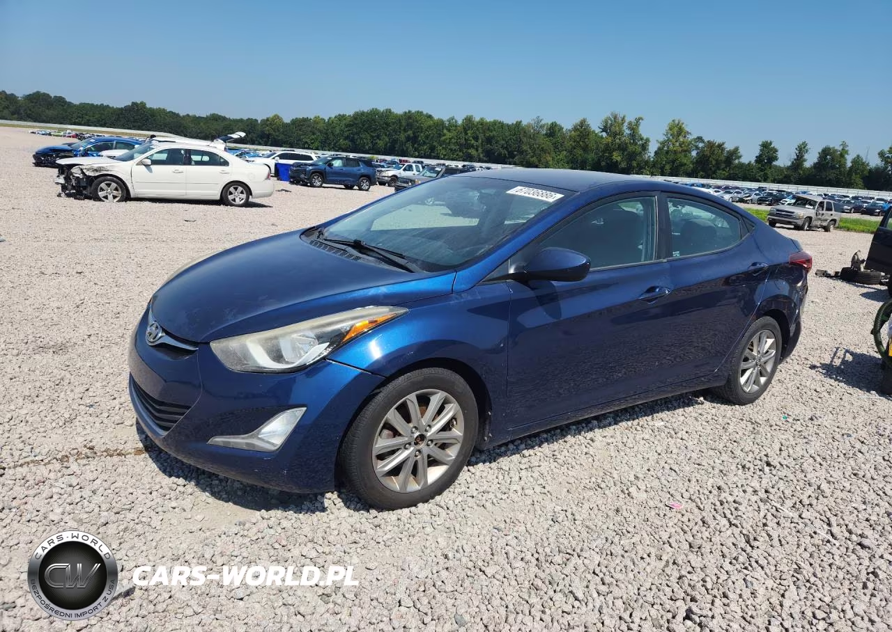 2015 Hyundai Elantra Se VIN:5NPDH4AE0FH642094 - 1