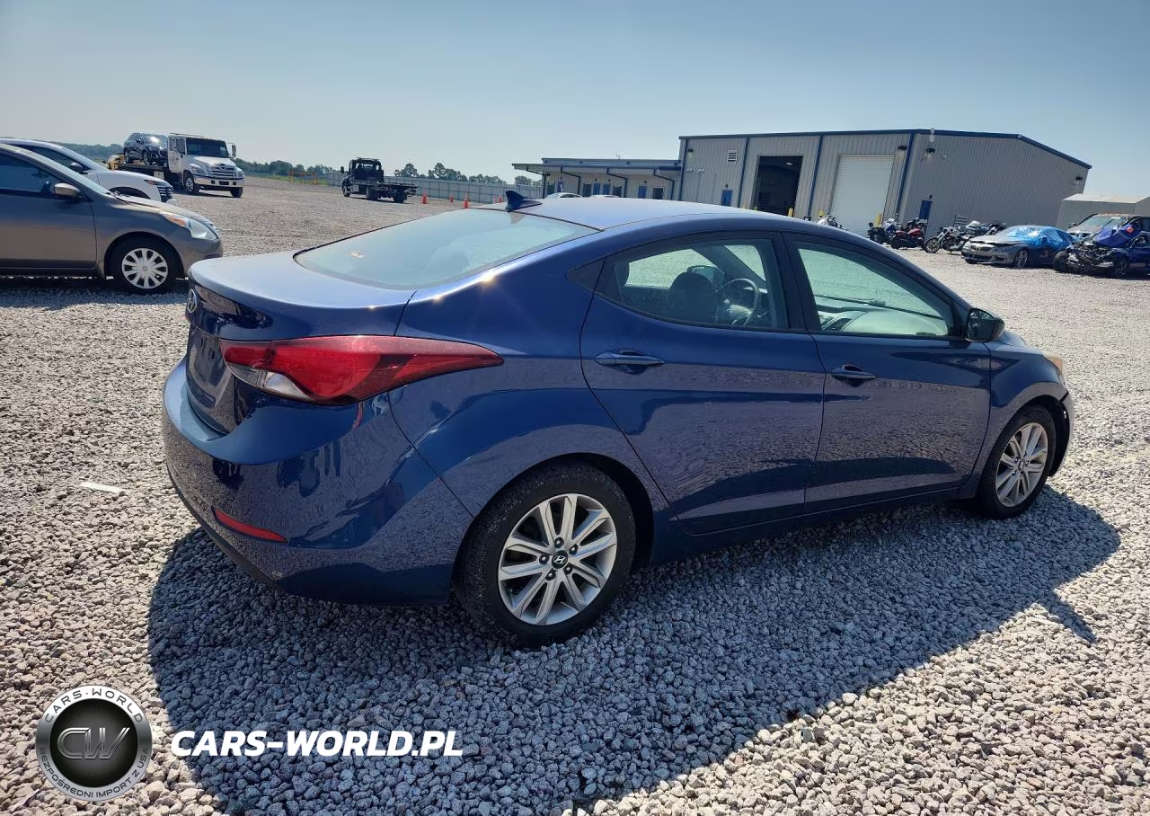 2015 Hyundai Elantra Se VIN:5NPDH4AE0FH642094 - 3