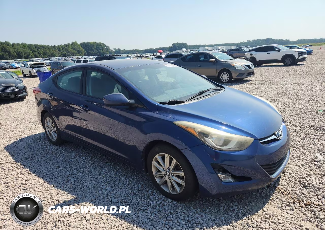 2015 Hyundai Elantra Se VIN:5NPDH4AE0FH642094 - 4