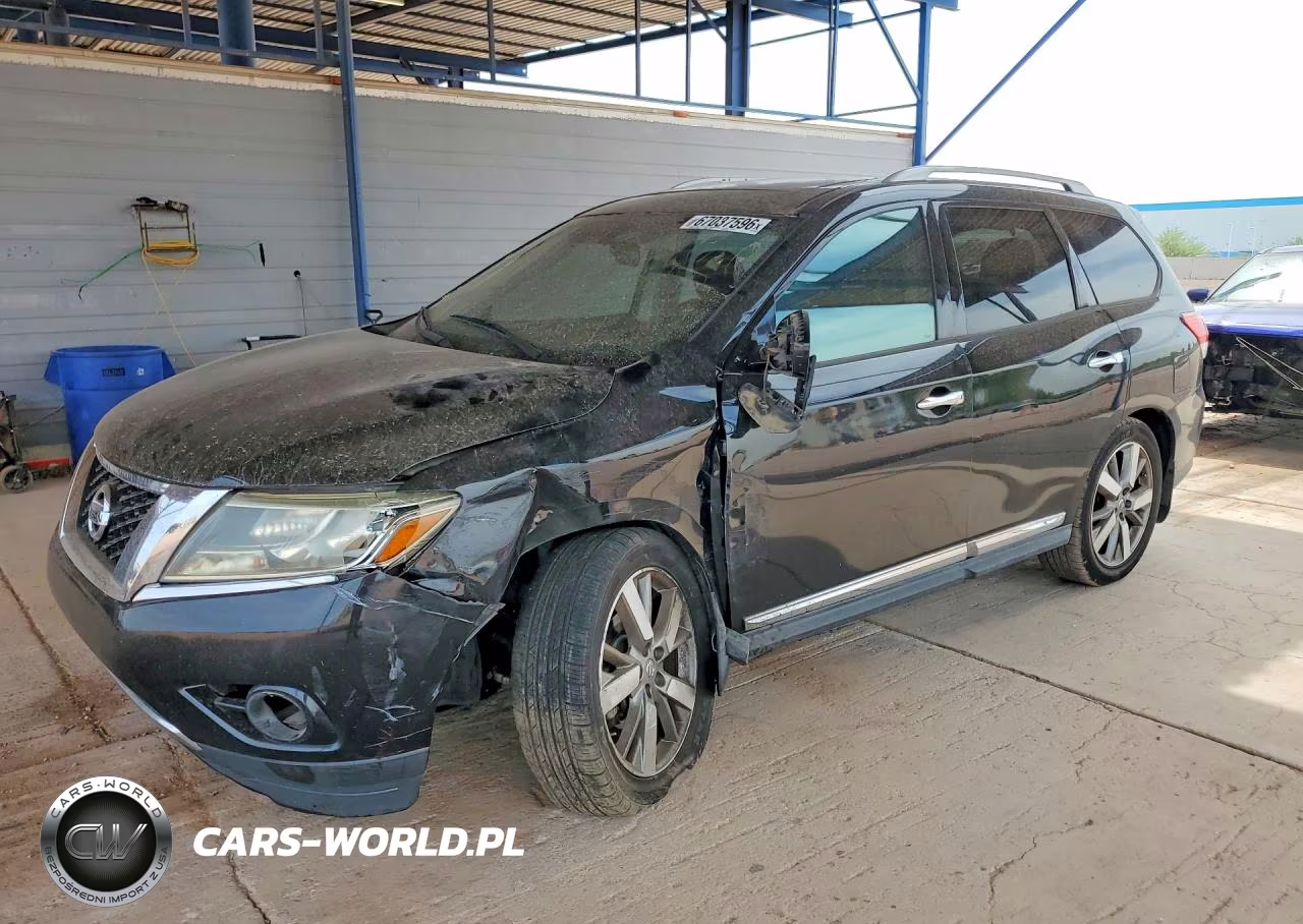 2015 Nissan Pathfinder S VIN:5N1AR2MN4FC624303 - 1