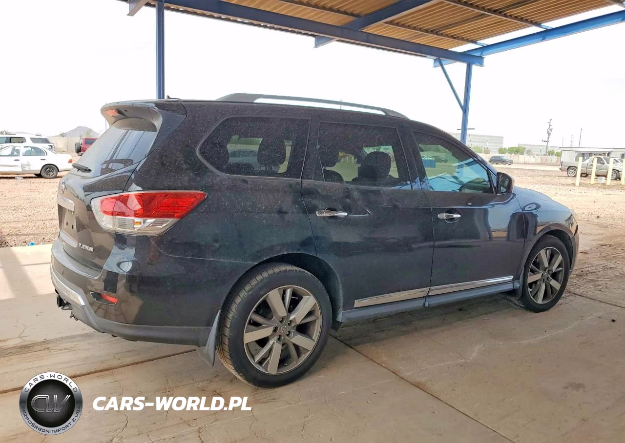 2015 Nissan Pathfinder S VIN:5N1AR2MN4FC624303 - 3