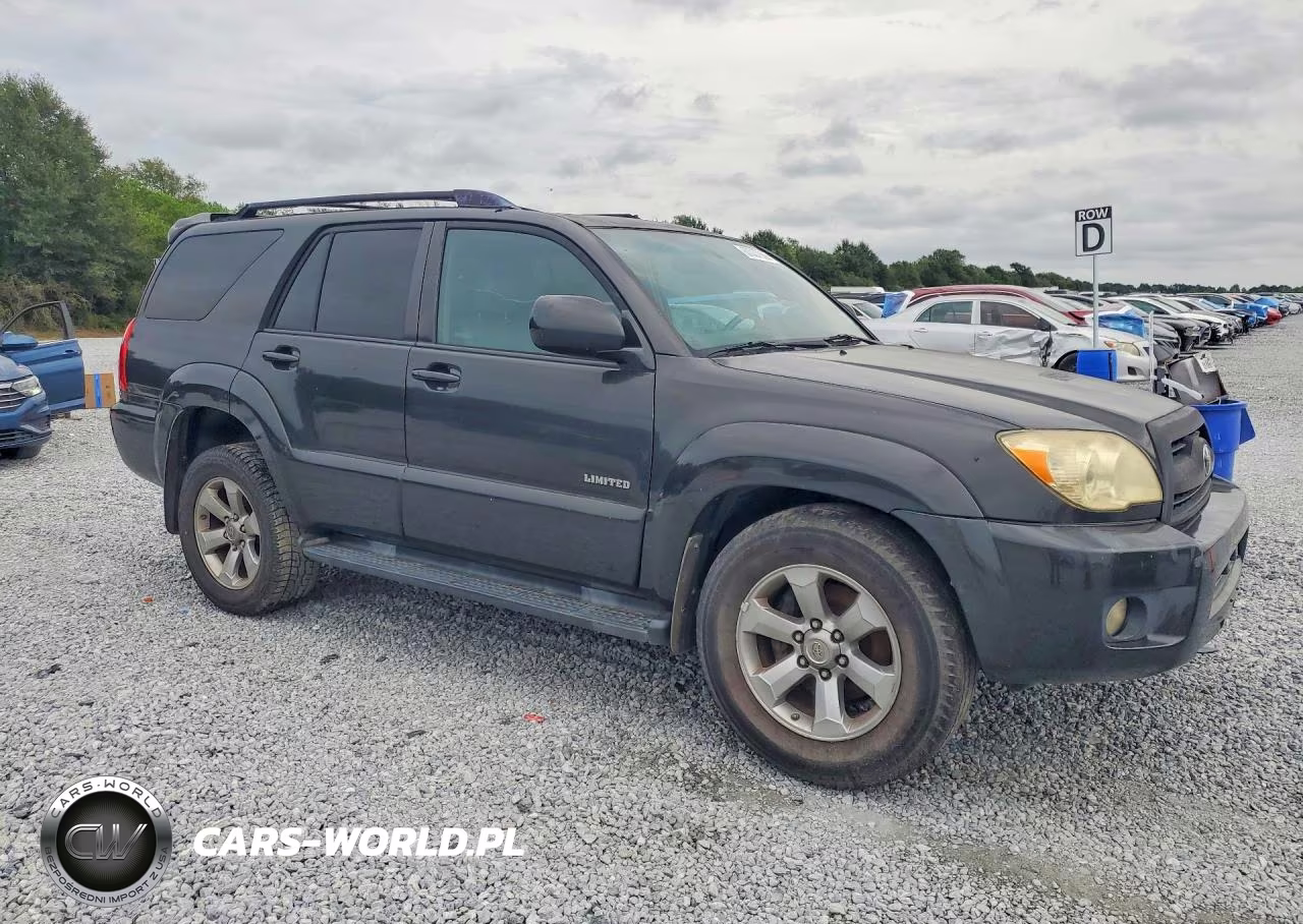 2007 Toyota 4Runner Limited VIN:JTEZU17R378090726 - 4