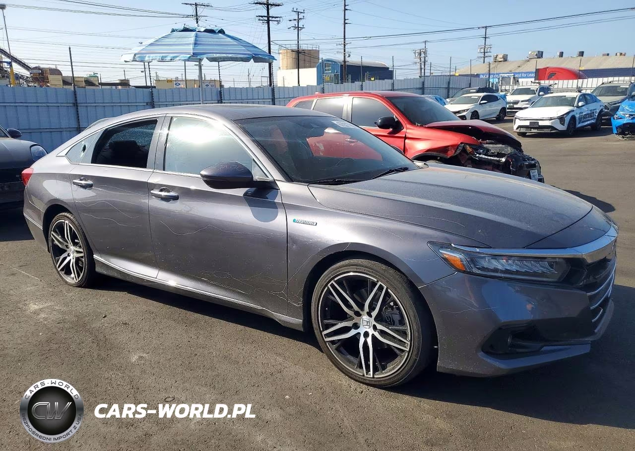2022 Honda Accord Touring Hybrid VIN:1HGCV3F92NA001000 - 4