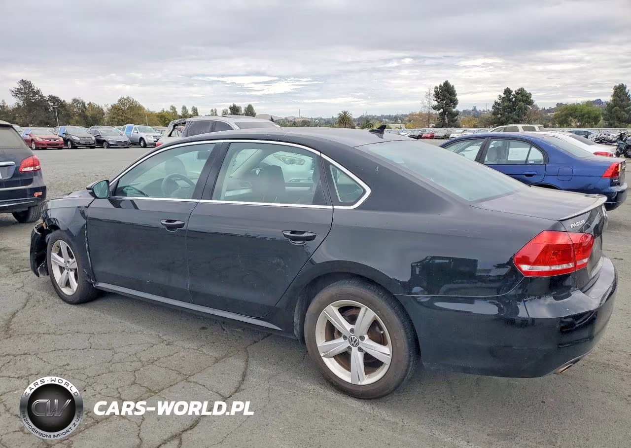 2012 Volkswagen Passat Se VIN:1VWBP7A30CC041282 - 2