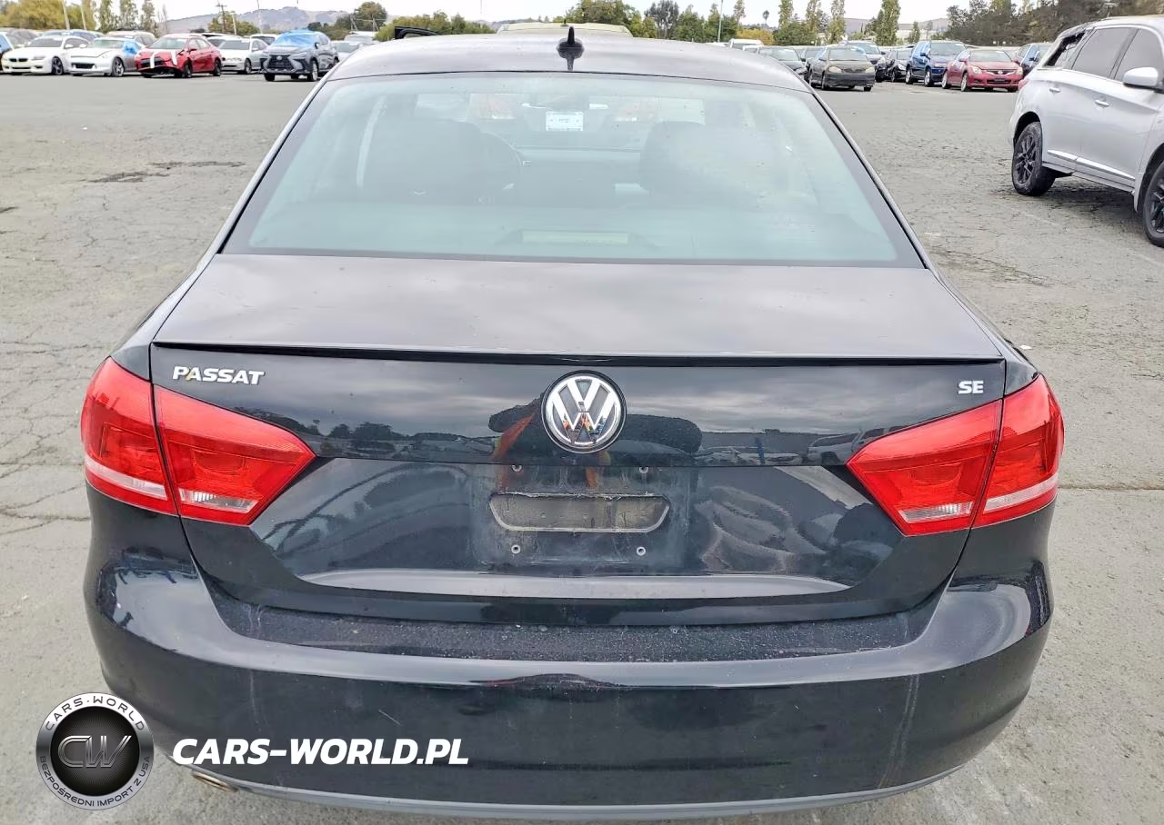 2012 Volkswagen Passat Se VIN:1VWBP7A30CC041282 - 6