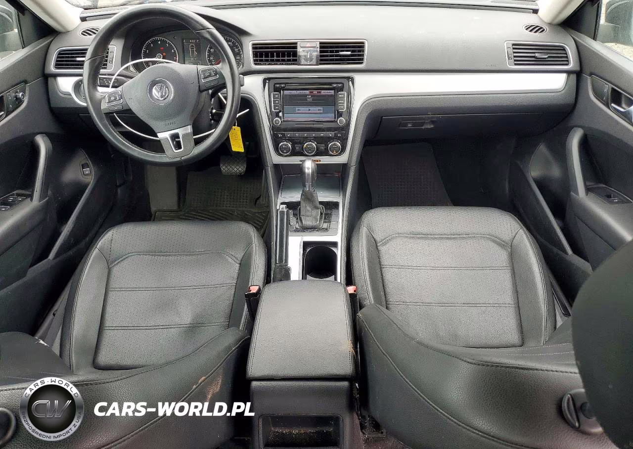 2012 Volkswagen Passat Se VIN:1VWBP7A30CC041282 - 8