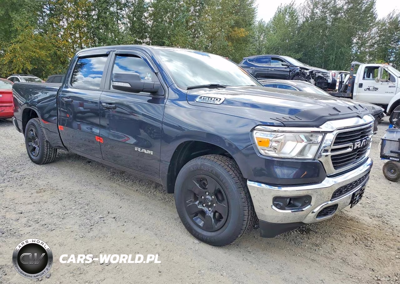 2021 Ram 1500 Big Horn-Lone Star VIN:1C6SRFMT6MN514974 - 4