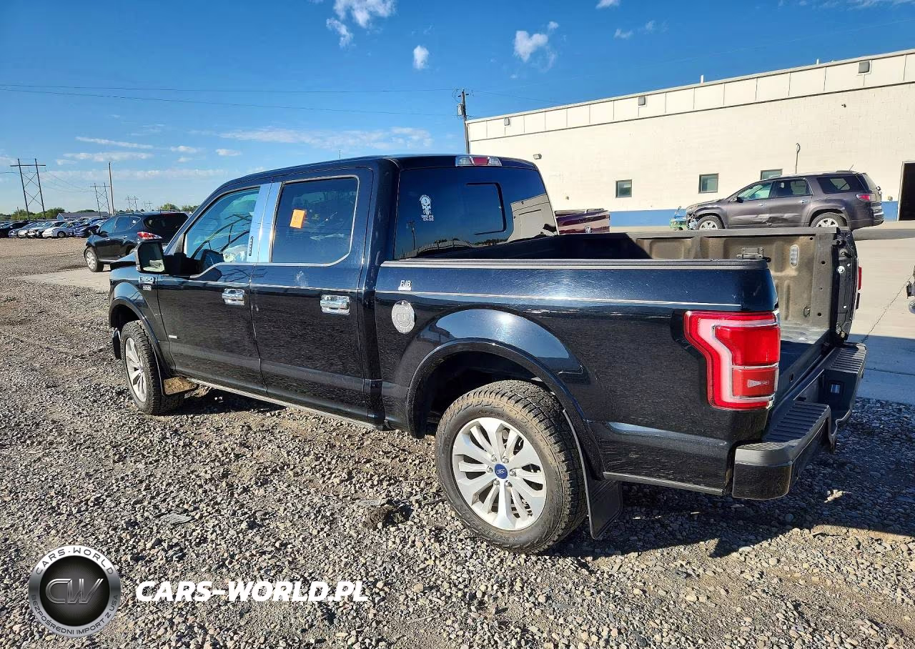 2016 Ford F150 Supercrew VIN:1FTEW1EG1GFD43102 - 2