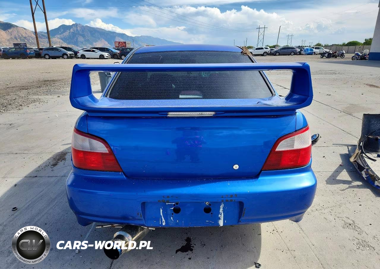 2002 Subaru Impreza Wrx VIN:JF1GD29652G501116 - 6