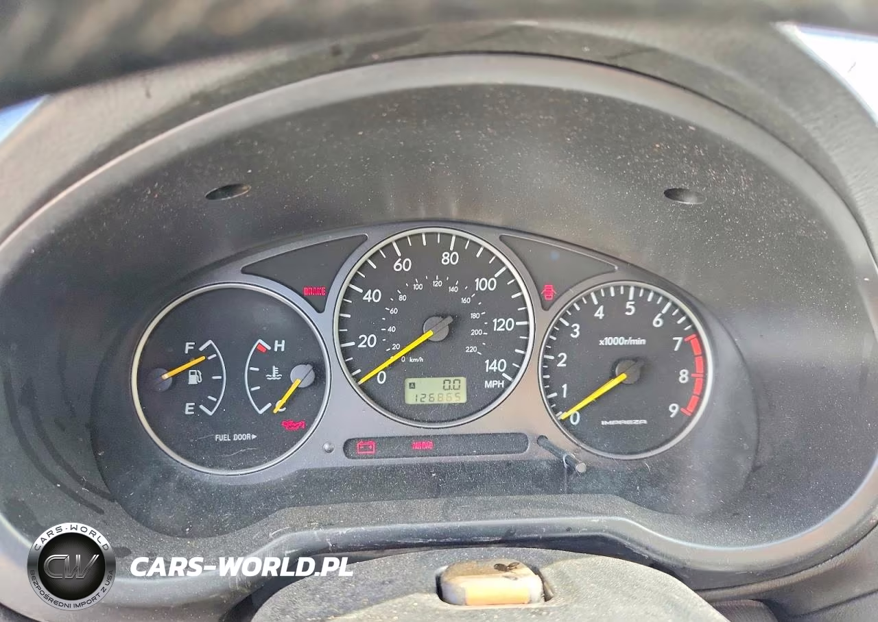 2002 Subaru Impreza Wrx VIN:JF1GD29652G501116 - 9
