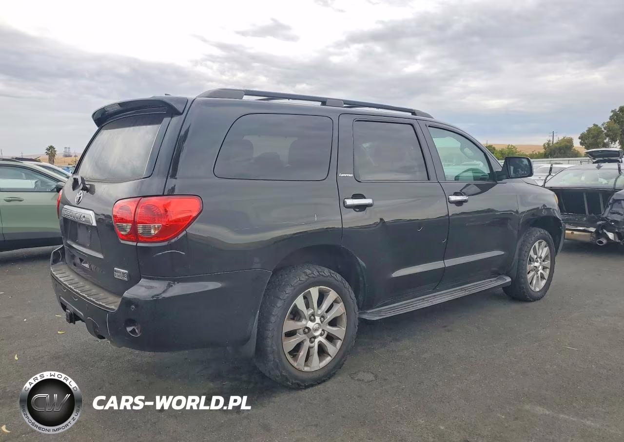 2012 Toyota Sequoia Limited VIN:5TDJY5G15CS070152 - 3