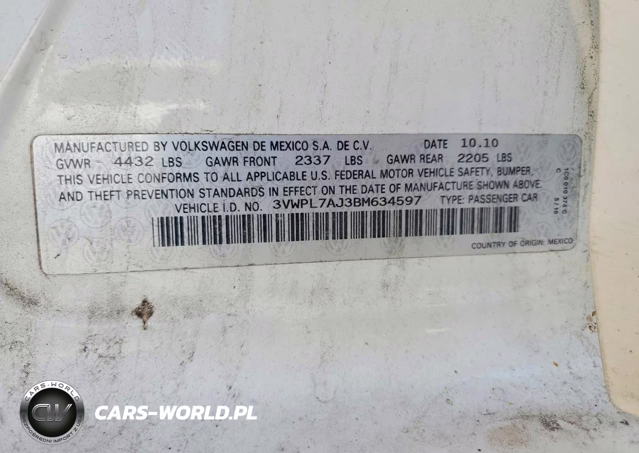 2011 Volkswagen Jetta Tdi VIN:3VWPL7AJ3BM634597 - 13