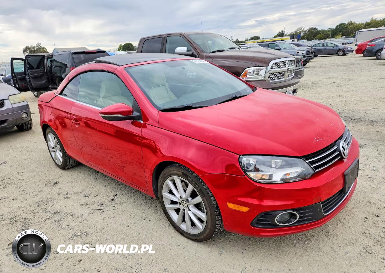 2012 Volkswagen Eos Komfort VIN:WVWBW7AH0CV016470 - 4
